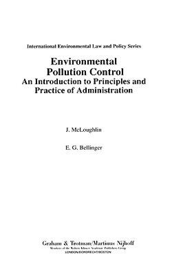 【预售】Environmental Pollution Control