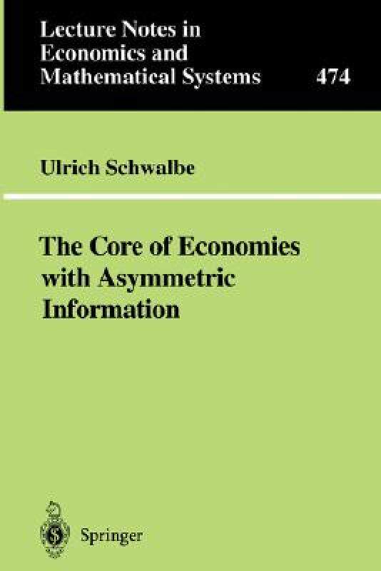 【预售】The Core of Economies with Asymmetric Information
