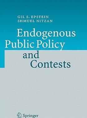 【预售】Endogenous Public Policy and Contests