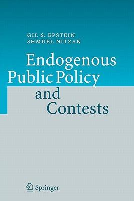 【预售】Endogenous Public Policy and Contests