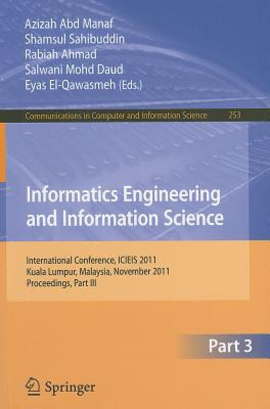 【预售】Informatics Engineering and Information Science:
