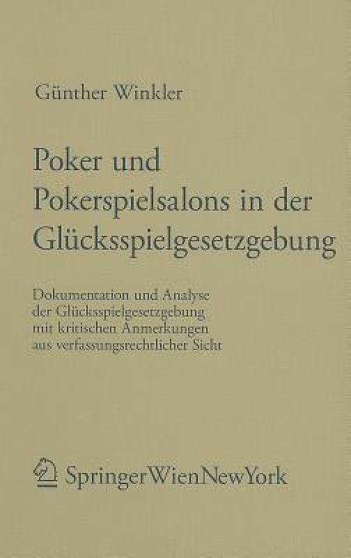 【预售】Poker Und Pokerspielsalons In der
