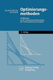 【预售】Optimierungsmethoden: Einfuhrung in Die