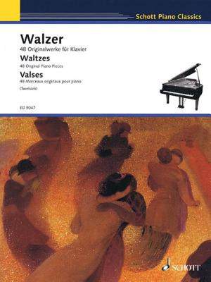 【预售】Waltzes: 48 Original Piano Pieces