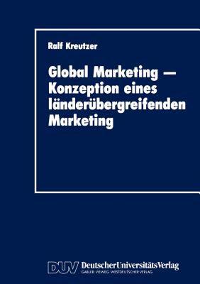 【预售】Global Marketing Konzeption Eines