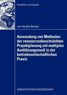 【预售】Anwendung Von Methoden Der Ressourcenbeschrankten