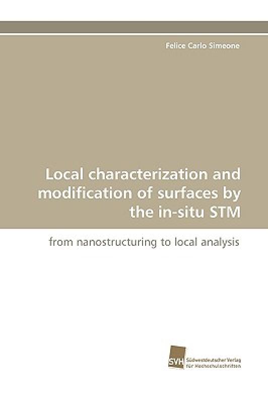【预售】Local Characterization and Modification of Surfaces