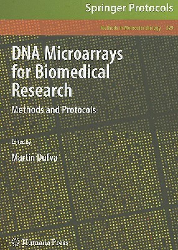 【预售】DNA Microarrays for Biomedical Research: Methods and