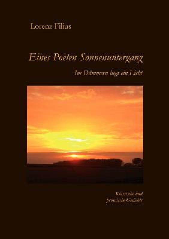 【预售】Eines Poeten Sonnenuntergang