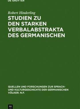 【预售】Studien Zu Den Starken Verbalabstrakta Des