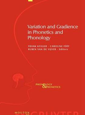 【预售】Variation and Gradience in Phonetics and Phonology