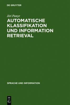 【预售】Automatische Klassifikation Und Information