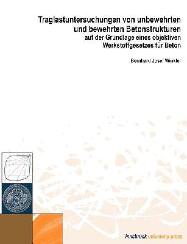 【预售】Traglastuntersuchungen Von Unbewehrten Und Bewehrten