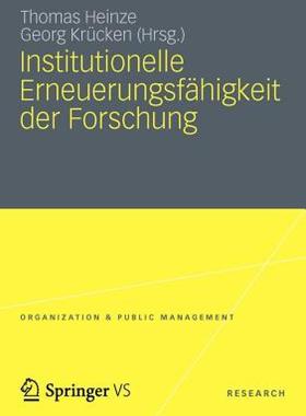 【预售】Institutionelle Erneuerungsfahigkeit Der Forschung