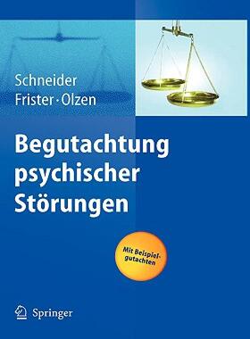 【预售】Begutachtung Psychischer Starungen