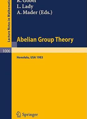 【预售】Abelian Group Theory: Proceedings of the Conference
