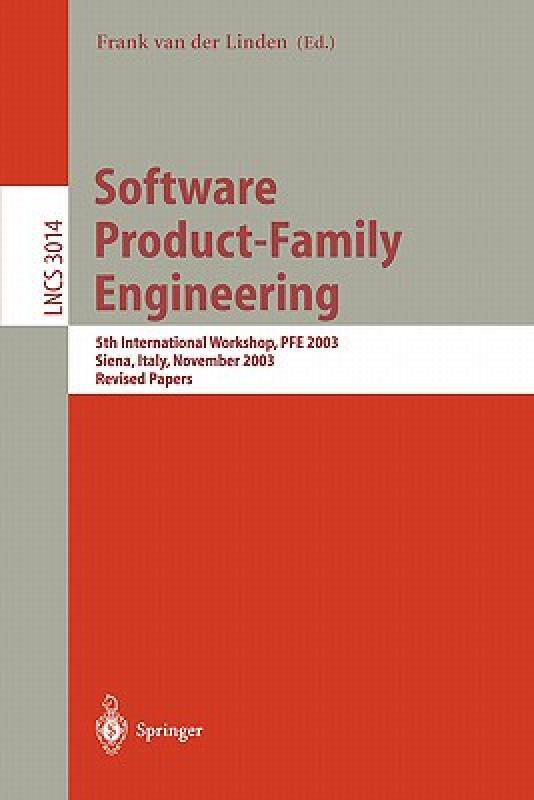 【预售】Software Product-Family Engineering: 5th