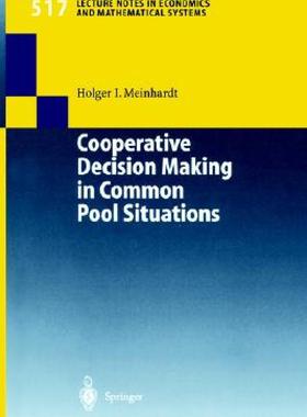 【预售】Cooperative Decision Making in Common Pool