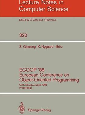 【预售】Ecoop '88 European Conference on Object-Oriented