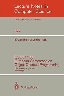 【预售】Ecoop '88 European Conference on Object-Oriented