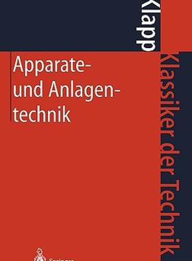 【预售】Apparate- Und Anlagentechnik: Planung, Berechnung