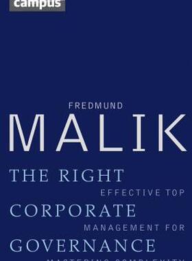 【预售】The Right Corporate Governance: Effective Top