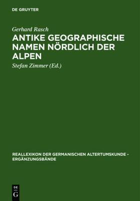 【预售】Antike Geographische Namen Nordlich Der Alpen: Mit