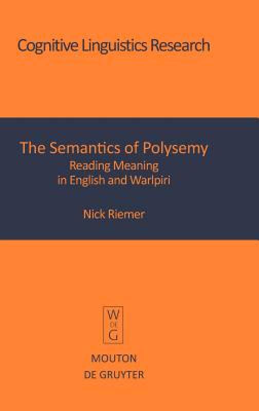【预售】The Semantics of Polysemy: Reading Meaning in