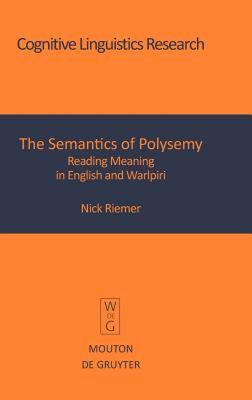 【预售】The Semantics of Polysemy: Reading Meaning in