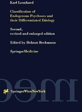 【预售】Classification of Endogenous Psychoses and Their