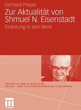 【预售】Zur Aktualitat Von Shmuel N. Eisenstadt: Einleitung