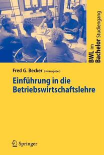 【预售】Einfuhrung in Die Betriebswirtschaftslehre