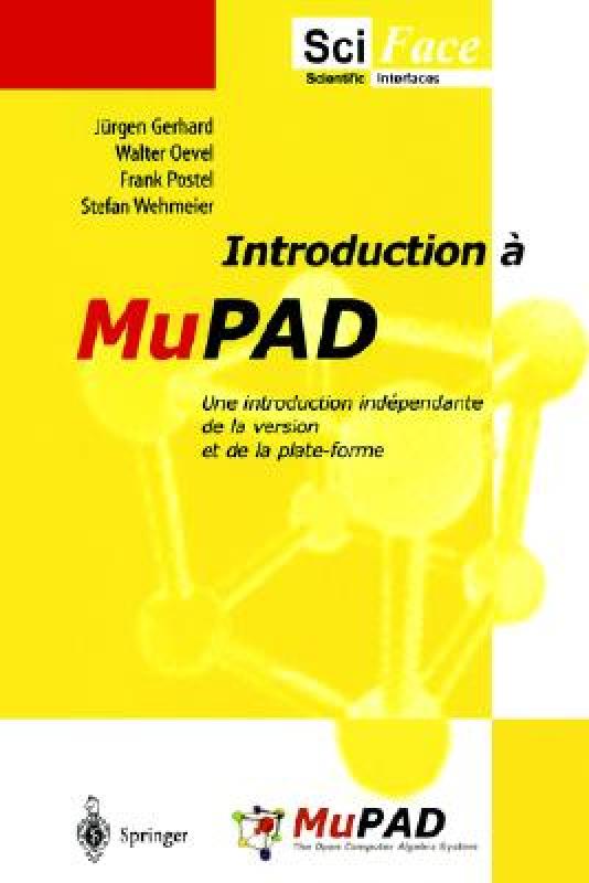 【预售】Introduction a Mupad: Une Introduction Independante