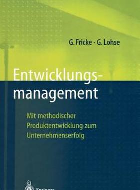 【预售】Entwicklungsmanagement: Mit Methodischer
