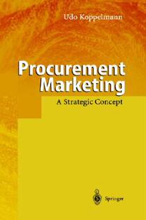 【预售】Procurement Marketing: A Strategic Concept