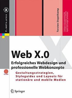 【预售】Web X.0: Erfolgreiches Webdesign Und Professionelle