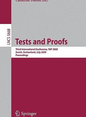 【预售】Tests and Proofs: Third International Conference