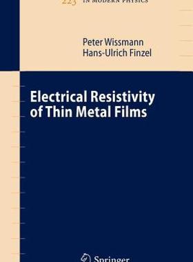 【预售】Electrical Resistivity of Thin Metal Films