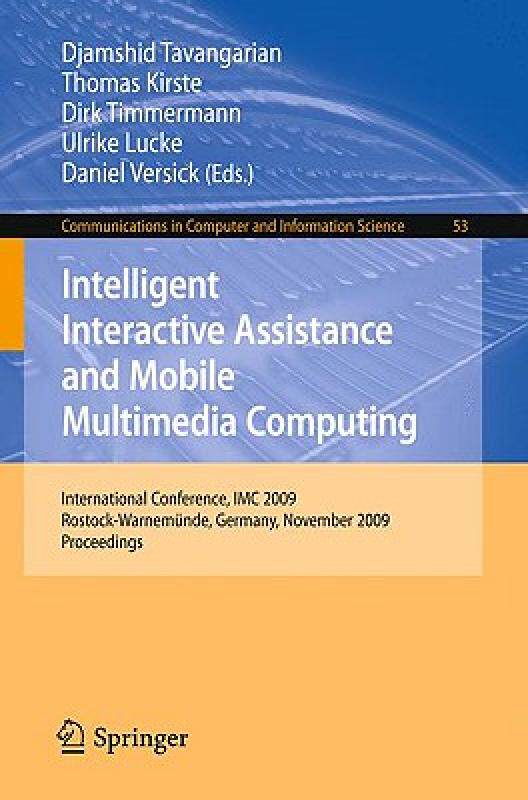【预售】Intelligent Interactive Assistance and Mobile