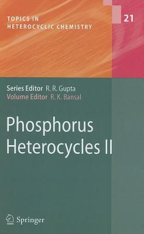 【预售】Phosphorus Heterocycles II