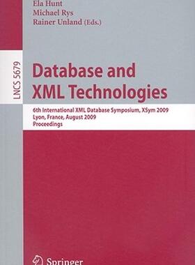 【预售】Database and XML Technologies