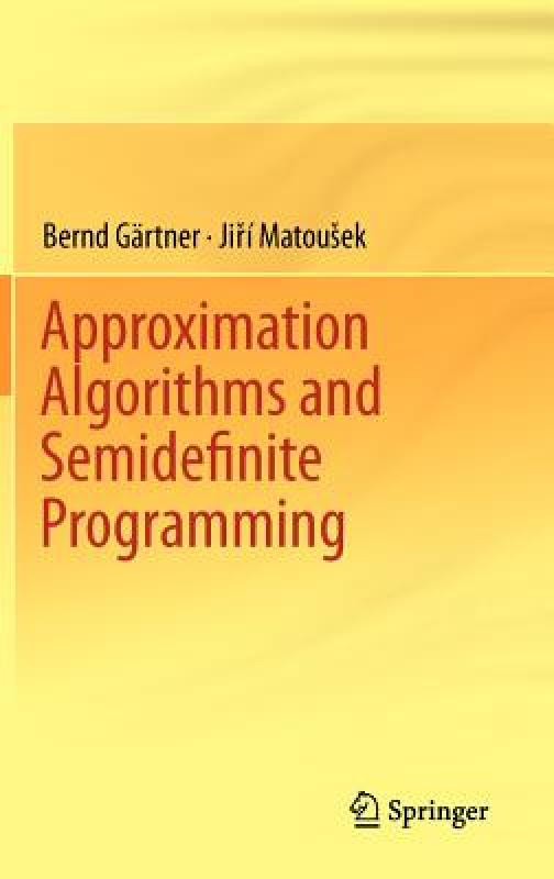 【预售】Approximation Algorithms and Semidefinite