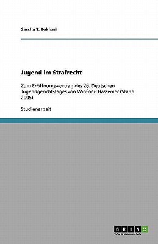 【预售】Jugend Im Strafrecht
