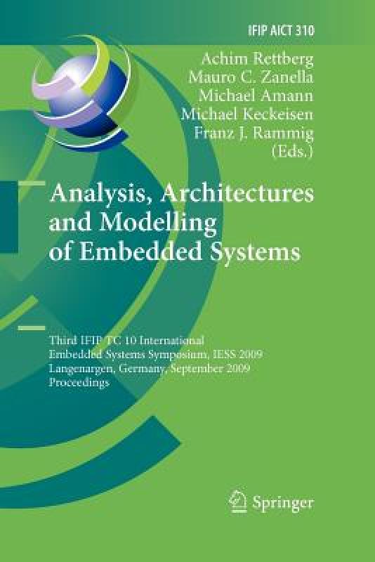 【预售】Analysis, Architectures and Modelling of Embedded