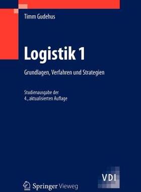 【预售】Logistik 1: Grundlagen, Verfahren Und Strategien