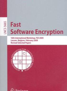 【预售】Fast Software Encryption