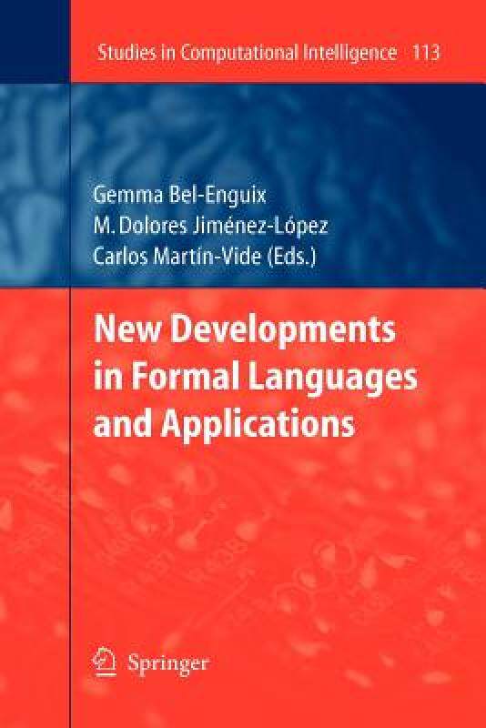 【预售】New Developments in Formal Languages and