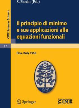 【预售】Il Principio Di Minimo E Sue Applicazioni Alle