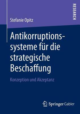【预售】Antikorruptionssysteme Fur Die Strategische