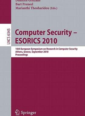 【预售】Computer Security - ESORICS 2010: 15th European